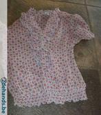 [1765]blouse d'auvry taille 38, très jolie blouse légère et, Taille 38/40 (M), Porté, D'auvrey, Enlèvement ou Envoi