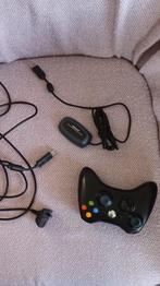 Manette Xbox 360 sans fil + récepteur, Consoles de jeu & Jeux vidéo, Consoles de jeu | Xbox 360, Comme neuf, Enlèvement