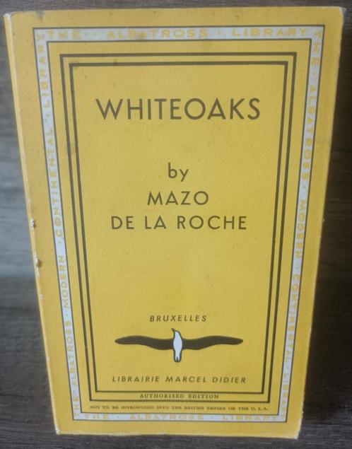 Livre whiteoaks par Mazo De la roche, Livres, Littérature, Utilisé, Enlèvement ou Envoi