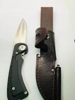 Unique Leatherman Ukiah Hunting Knife 154CM Blade Multitool, Caravans en Kamperen, Kampeergereedschap, Ophalen of Verzenden, Zo goed als nieuw
