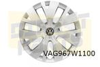 Volkswagen Wieldop 16'' (UWP chromeglas/ zwart/ fijnzilver), Auto diversen, Wieldoppen, Verzenden, Nieuw
