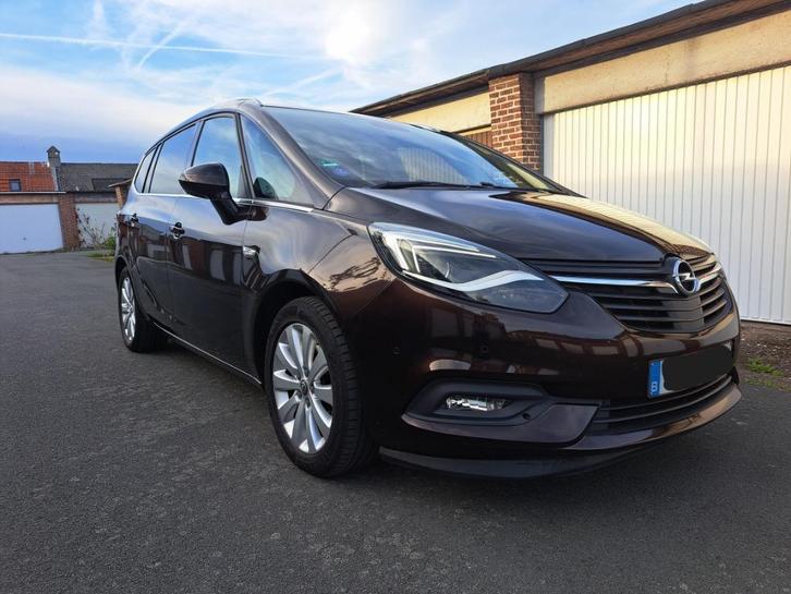 Opel Zafira Tourer 05-2017 1.4 B 140 PK 95000 KM 7 zit, Auto's, Opel, Particulier, Zafira, ABS, Adaptieve lichten, Adaptive Cruise Control