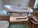 Kinderbadje op staander met thermometer en afvoerdarm, Kinderen en Baby's, Ophalen, Zo goed als nieuw