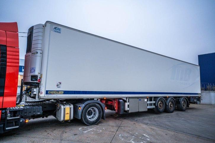 Chereau CHEREAU+CARRIER VECTOR 1950 MULTI TEMP. (bj 2013), Auto's, Vrachtwagens, Bedrijf, Te koop, Aanhangers en Opleggers, Overige brandstoffen