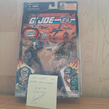 hasbro g.i.joe gi joe gijoe 25th comic pack destro & breaker beschikbaar voor biedingen