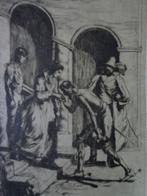 ets / droge naald Jules Van Ael Don Quichote, Antiek en Kunst, Ophalen of Verzenden