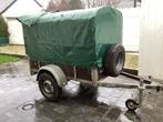 Remorque avec nouvelle bâche de camion, Enlèvement, Utilisé