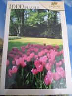 Puzzle 1000 pièces "jardin de tulipes" NOUVEAU, 500 à 1500 pièces, Puzzle, Enlèvement ou Envoi, Neuf