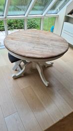 Landelijke, charmante ronde tafel diameter 140cm, Gebruikt, Ophalen