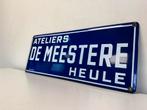Ateliers de Meesters oud emaille bord, Antiek en Kunst, Ophalen of Verzenden