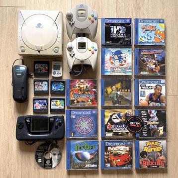 Console Sega Dreamcast / Game Gear + Jeux 