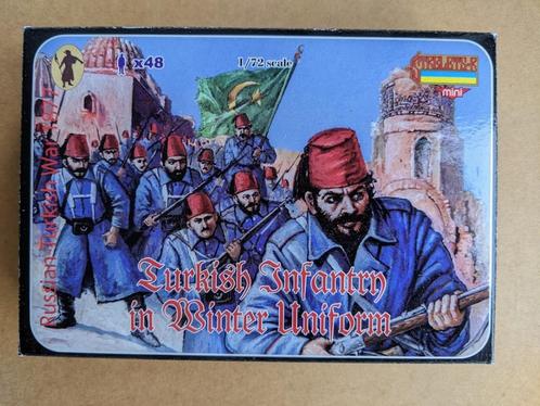 Strelets set no M066 Turkish infantry, winter uniform, Hobby en Vrije tijd, Wargaming, Zo goed als nieuw, Historisch, Figuurtje(s)
