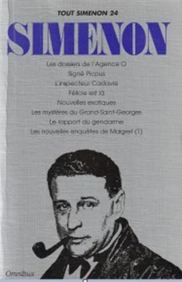 Tout Simenon * Collection Omnibus * Volume 24 beschikbaar voor biedingen