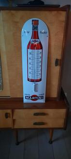 Emaille thermometer Martini, Overige typen, Gebruikt, Ophalen