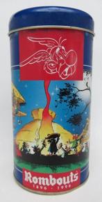 oude lege blikken doos Rombouts 1896 - 1996 Asterix, Verzamelen, Blikken, Ophalen of Verzenden, Gebruikt, Koffie, Overige merken