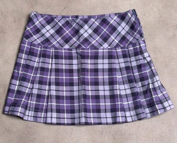 Paars geruit rokje van Lisa Rose – maat 3 jaar, Kinderen en Baby's, Kinderkleding | Maat 98, Zo goed als nieuw, Meisje, Jurk of Rok