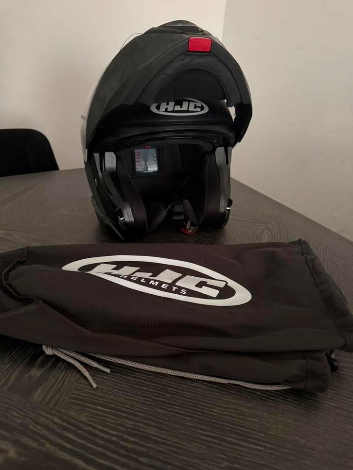 HJC I91 Matt zwarte Helm, Motos, Vêtements | Casques de moto, XXL, HJC, Enlèvement