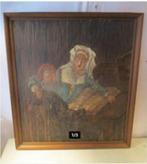 Speciaal in hout uitgesneden en geschilderd Kunstwerk, Antiek en Kunst, Ophalen of Verzenden