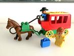 LEGO - DUPLO  Western postkoets, Ophalen of Verzenden, Gebruikt, Duplo