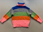 Trui met kol multi colour Zara 152, Kinderen en Baby's, Kinderkleding | Maat 152, Zara Girls, Meisje, Trui of Vest, Gebruikt
