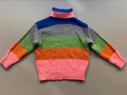 Trui met kol multi colour Zara 152, Kinderen en Baby's, Kinderkleding | Maat 152, Gebruikt, Meisje, Trui of Vest