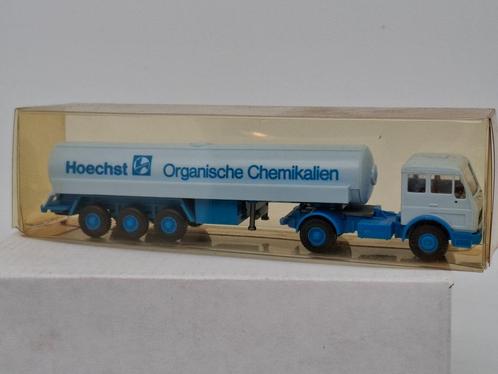 Tankwagen Hoechst Chemie - Mercedes - Wiking 1/87, Hobby en Vrije tijd, Modelauto's | 1:87, Zo goed als nieuw, Bus of Vrachtwagen