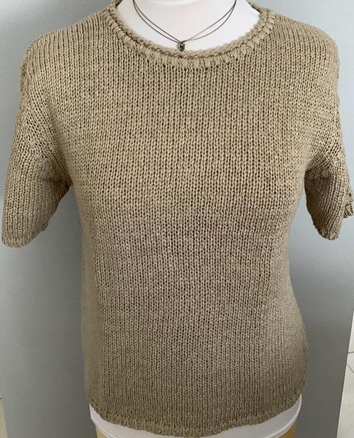 Sono io tof gebreid truitje XL Nieuwstaat, Kleding | Dames, Truien en Vesten, Zo goed als nieuw, Maat 46/48 (XL) of groter, Beige