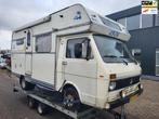 Volkswagen LT 29 KAMPEERAUTO 2.0 benzine rijdend, Caravans en Kamperen, Bedrijf, Half-integraal