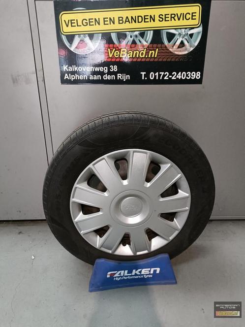 Ford C-Max zomerbanden met stalen velgen, Auto-onderdelen, Banden en Velgen, Banden en Velgen, Zomerbanden, 15 inch, 195 mm, Personenwagen