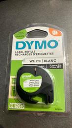 DYMO navulling 1white plastic en 1 white paper, Ophalen, Nieuw