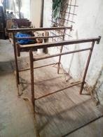 2x Metsers Schragen L 128cm AFHALING LEES BESCHRIJVING, Ophalen, Gebruikt, Gevelsteiger, Minder dan 2 meter