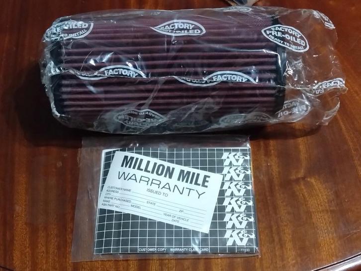 K&N lucht filter voor Renault 21 Turbo & clio RS, Auto diversen, Tuning en Styling, Ophalen of Verzenden