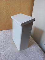 metalen prullenbak, Huis en Inrichting, Woonaccessoires | Prullenbakken, Ophalen, Zo goed als nieuw, Metaal, Minder dan 50 cm