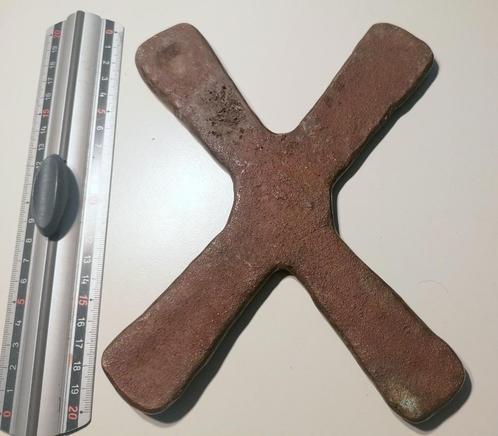 Katanga Kruis HANDA Betaalmiddel, Antiek en Kunst, Kunst | Niet-Westerse kunst, Verzenden
