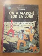 Hergé (TINTIN) On a Marché sur la Lune / EO, Gelezen, Ophalen of Verzenden, HERGE, Eén stripboek