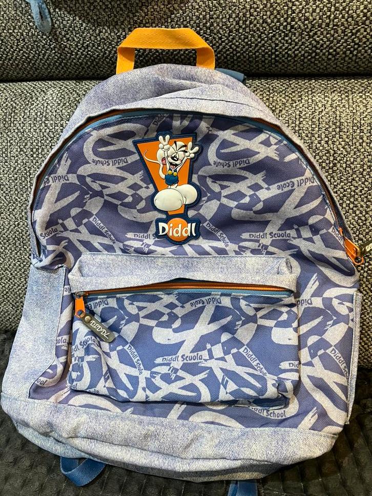 Diddl rugzak met verschillende vakken, Verzamelen, Diddl, Gebruikt, Diddl, Ophalen of Verzenden