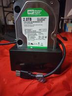 Disque dur externe WD Green 2TO NEUF+Socle externe, Computers en Software, Harde schijven, Western Digital, Nieuw, Ophalen of Verzenden