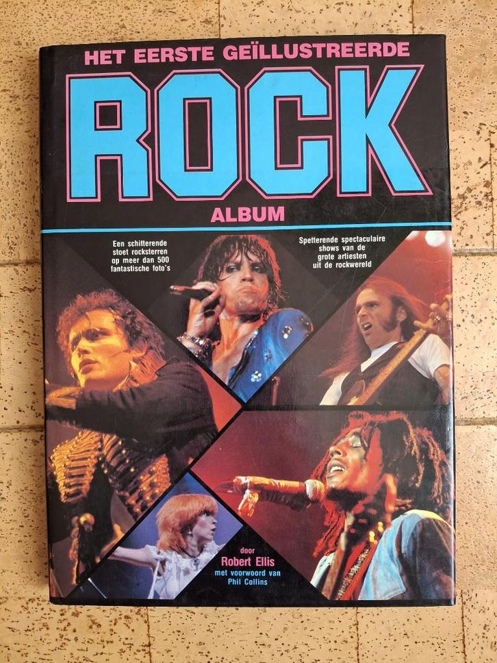 Boek : Het Eerste Geïllustreerde ROCK Album, Boeken, Muziek, Zo goed als nieuw, Ophalen of Verzenden
