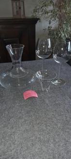 Carafe à décanter et verres à vin, Maison & Meubles, Neuf, Verre ou Verres, Enlèvement ou Envoi, Verre