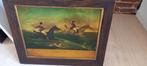 Henry Thomas Alken,  jachttaferelen, the leap and full cry, Antiek en Kunst, Ophalen