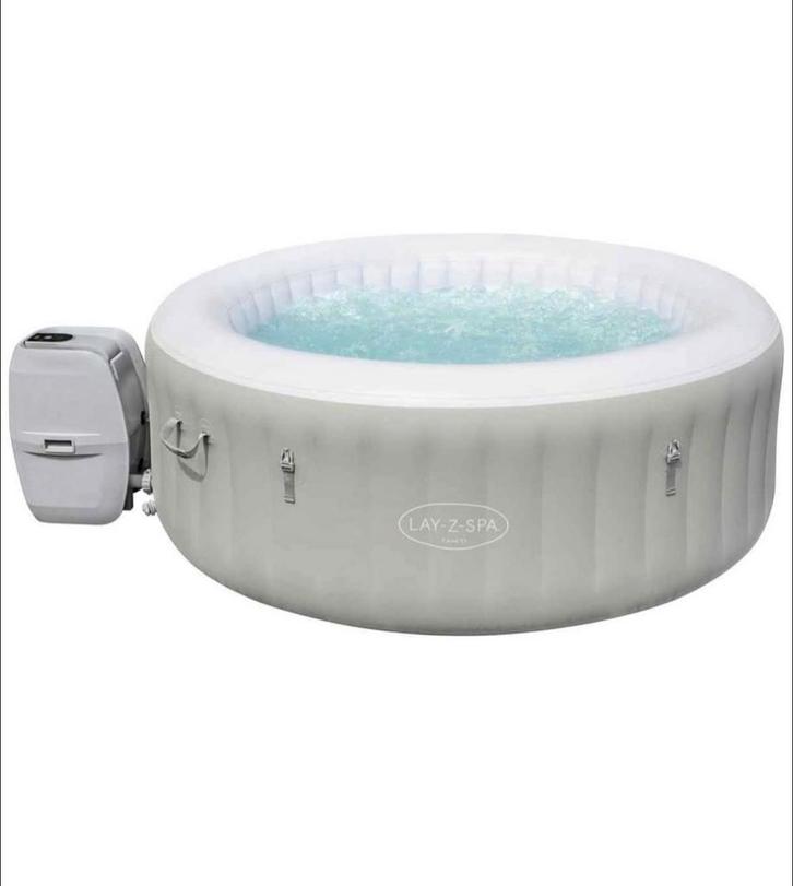 Jacuzzi Bestway lay spa, Jardin & Terrasse, Bains à remous et Spas, Comme neuf, Gonflable, Couverture, Tapis de sol, Filtre, Pompe