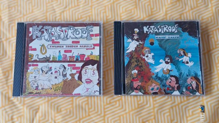 CD 2 cd's van katastroof, CD & DVD, CD | Néerlandophone, Utilisé, Chanson réaliste ou Smartlap, Enlèvement