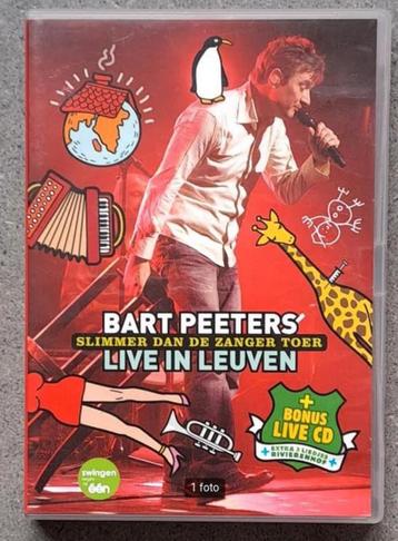 Bart Peeters: Slimmer Dan De Zanger Toer - Live (cd + dvd), Enlèvement ou Envoi