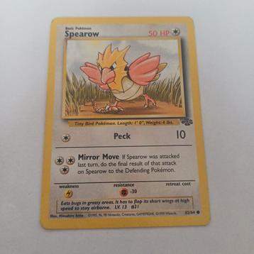 Pokémon Spearow Jungle 62/64