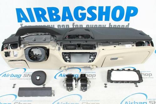 Airbag kit Tableau de bord beige BMW 5 serie G30, Autos : Pièces & Accessoires, Tableau de bord & Interrupteurs, Utilisé, Enlèvement ou Envoi