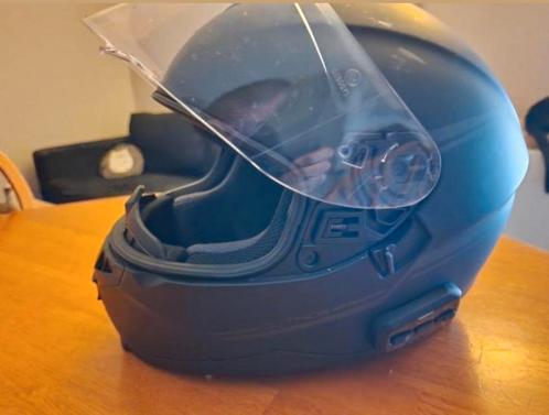 Motorhelm SENA Outride met geïntegreerd bluetoothsysteem, Motoren, Kleding | Motorhelmen, XL, Overige merken, Tweedehands, Ophalen of Verzenden