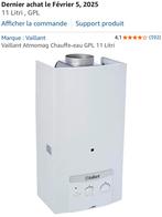 Chauffe-eau, Doe-het-zelf en Bouw, Chauffageketels en Boilers, Geiser, Ophalen of Verzenden, Minder dan 20 liter, Propaan of Butaan