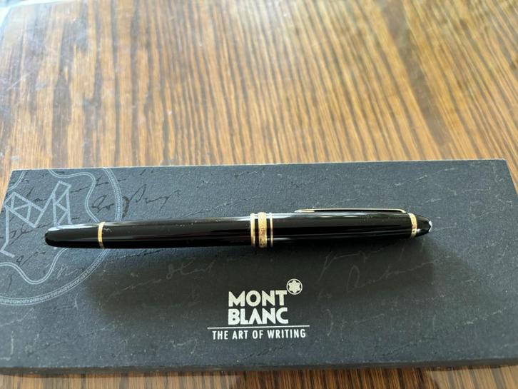 Montblanc Meisterstuck vulpen, Verzamelen, Pennenverzamelingen, Zo goed als nieuw, Vulpen, Mont Blanc, Met doosje, Ophalen