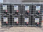 NIEUWE Zwarte ibc van 1060 op pvc pallet ( Tonnen,Vaten ), Ophalen, Kunststof, Met kraantje, 150 liter of meer