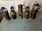 Originele mijnlampen, Ophalen